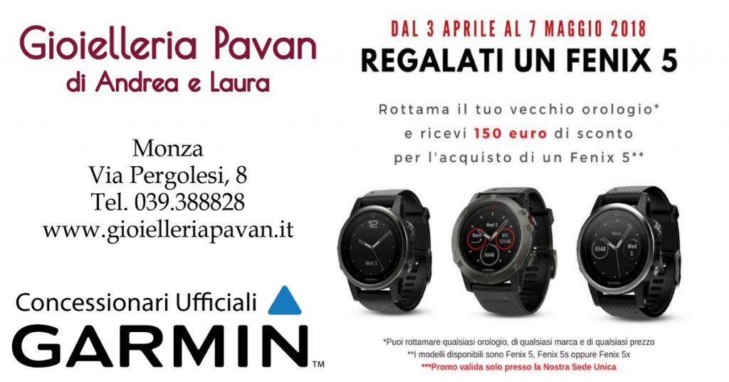 Offerta Garmin by Gioielleria Pavan Monza